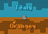 tealy-va-orangey